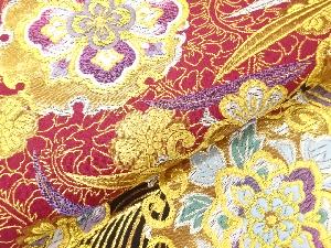 華文に花唐草模様織出し袋帯 | 宗 sou::お茶道具・着物のお店